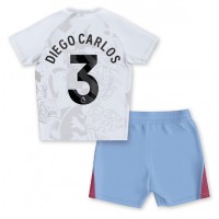 Aston Villa Diego Carlos #3 Replica Away Minikit 2023-24 Short Sleeve (+ pants)